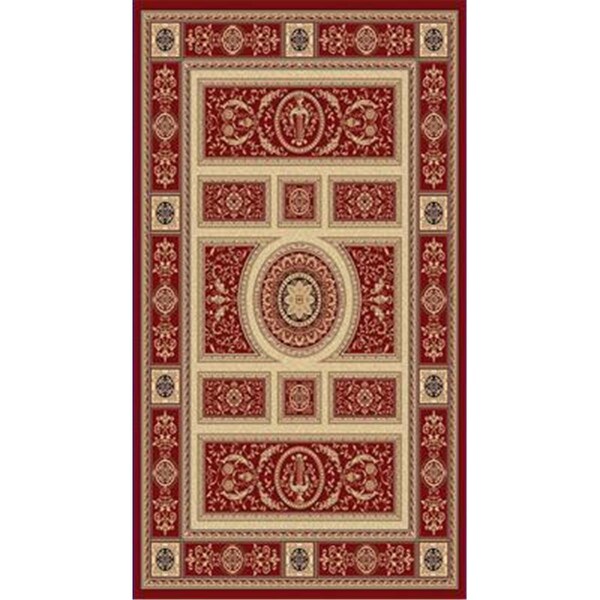 Dynamic Rugs Legacy Rectangular Rug- Red - 9 Ft. 2 In. X 12 Ft. 10 In. LE101458021330 - main